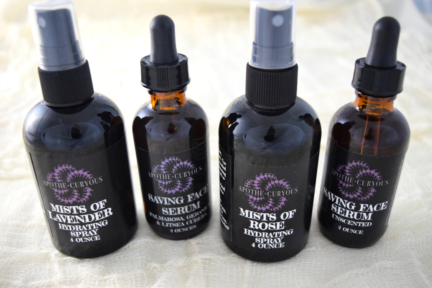 Saving Face serums and Mists of