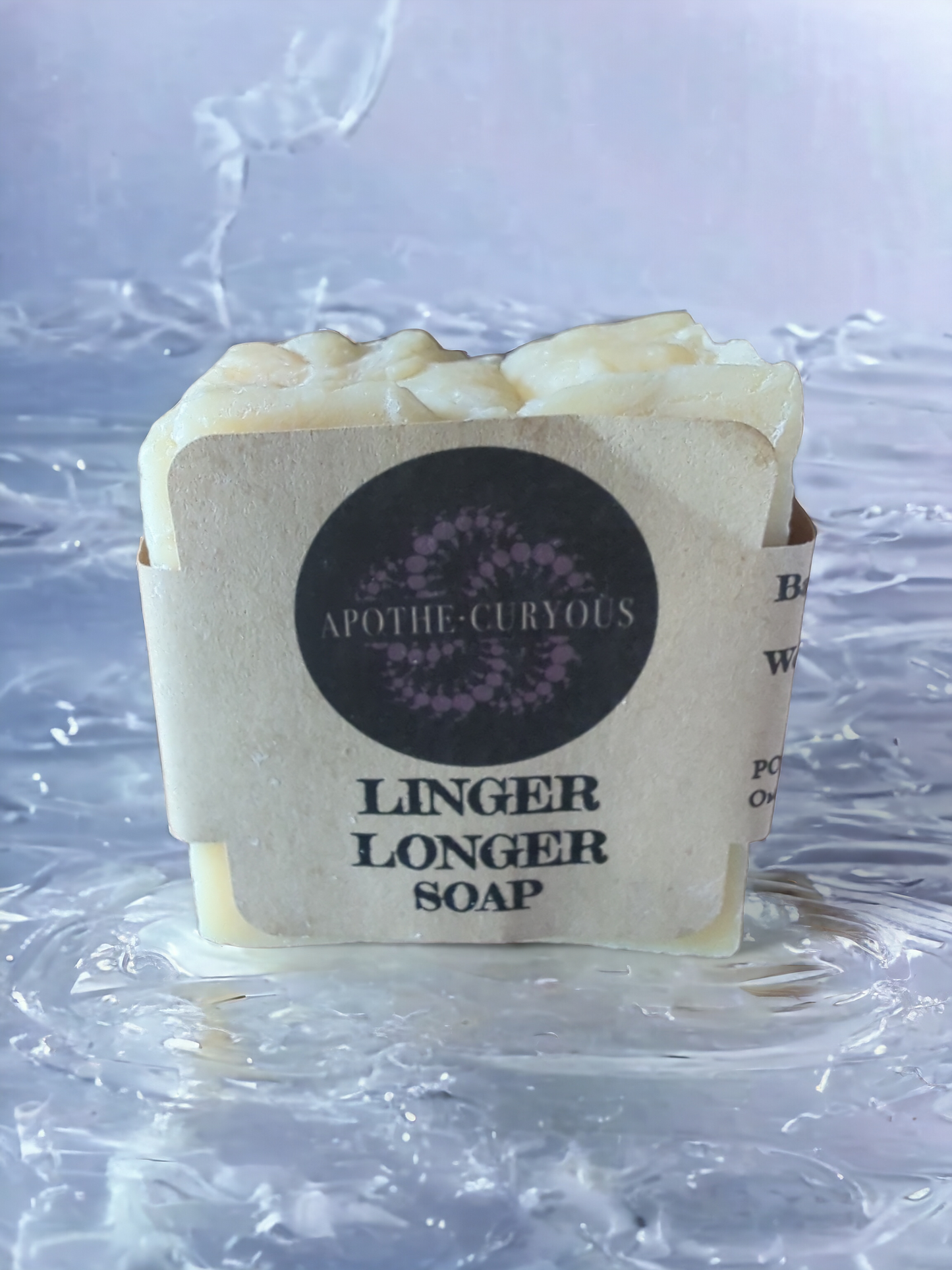 Linger Longer cold process soap, Apothecuryous