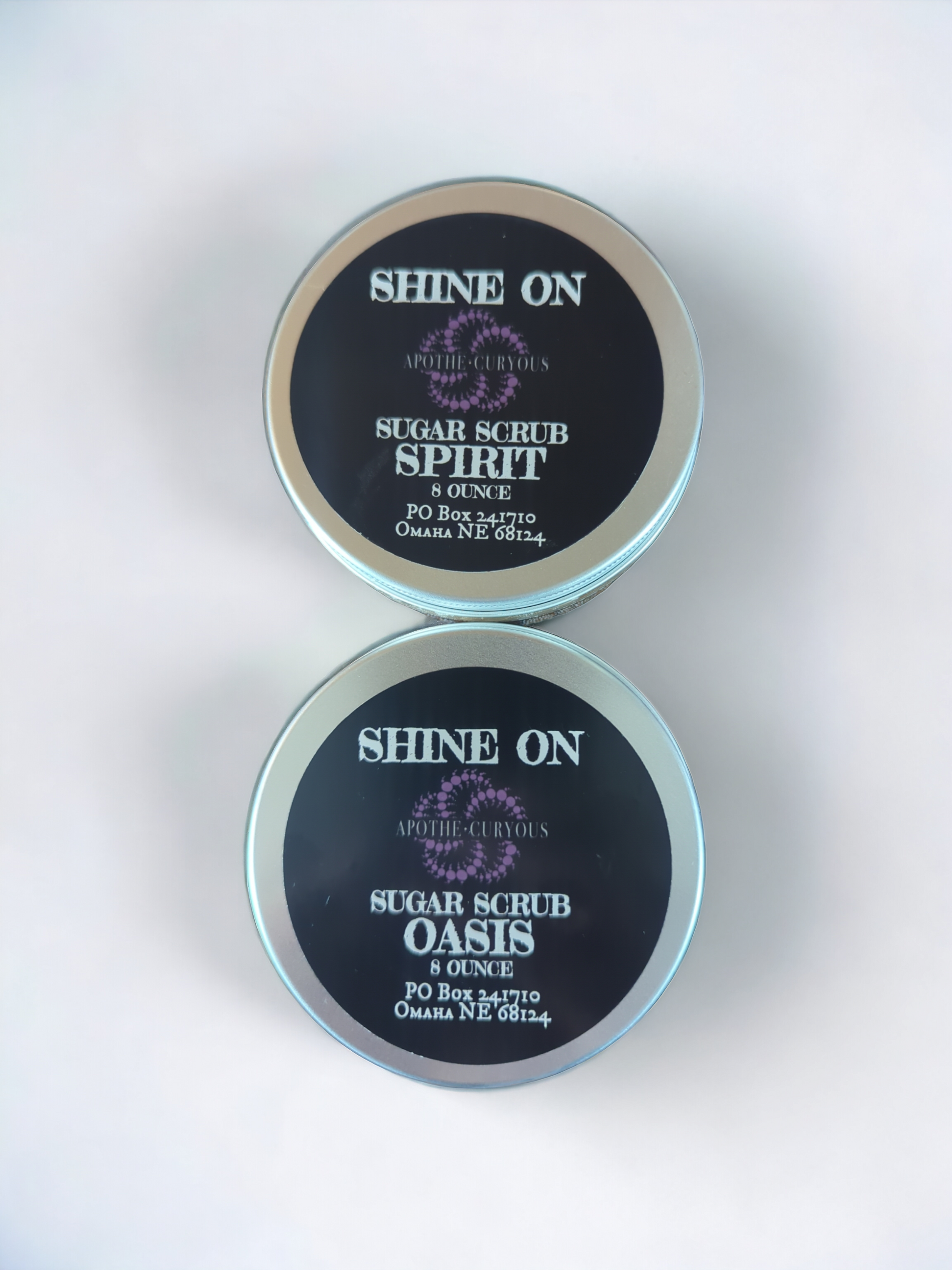 Shine On sugar scrub, 2 scent options, Apothecuryous