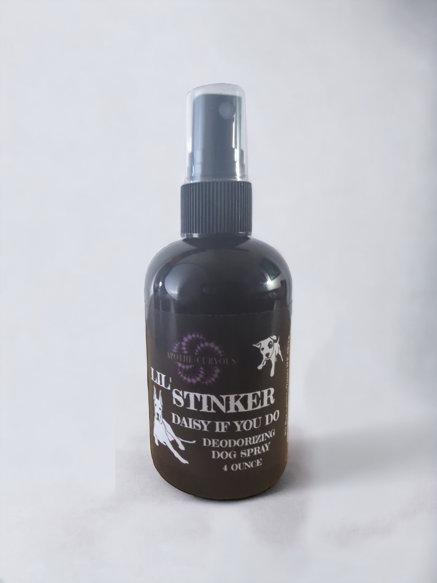 Lil' Stinker deodorizing dog spray, Daisy If You Do, Apothecuryous