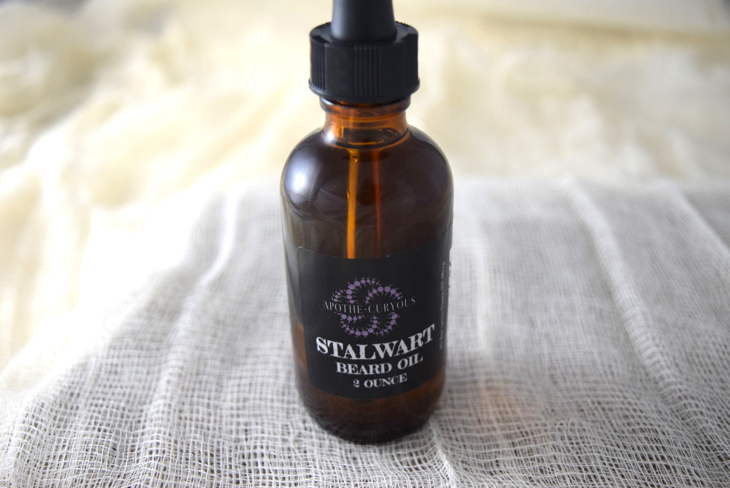 Stalwart Original beard oil, glass dropper, Apothecuryous