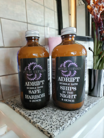 Natural bubble bath, 2 scents from Apothecuryous