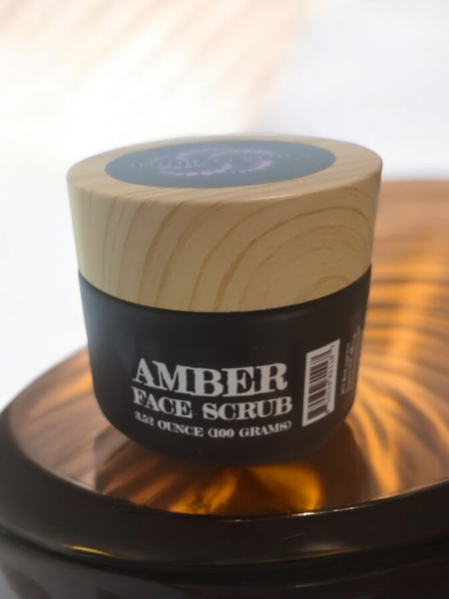 Amber Face Scrub, 100 gram, Apothecuryous