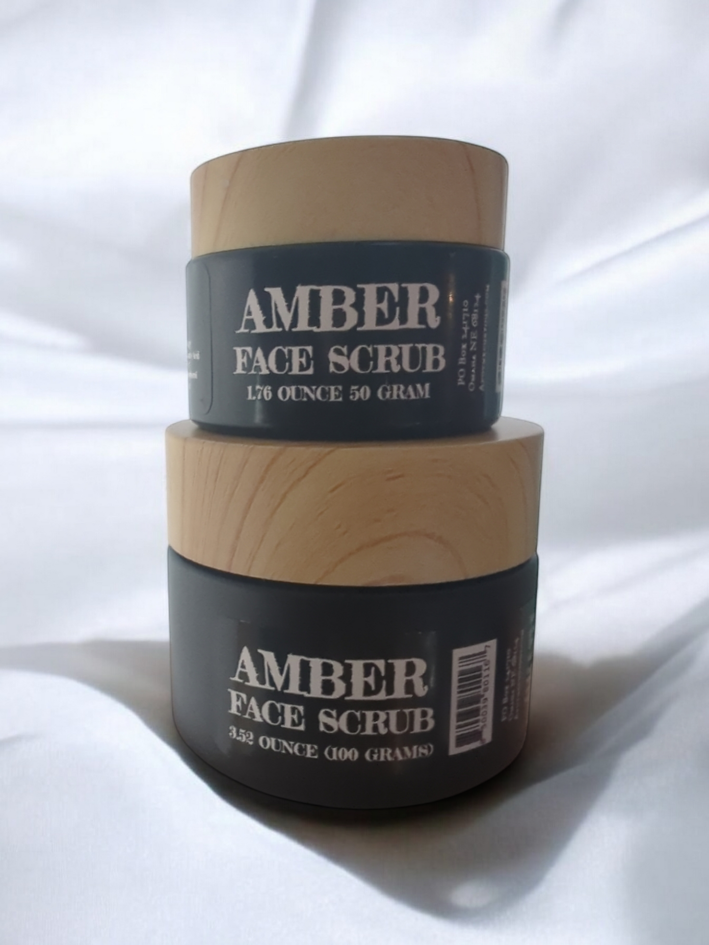 Amber Face Scrub, Apothecuryous, 2 sizes