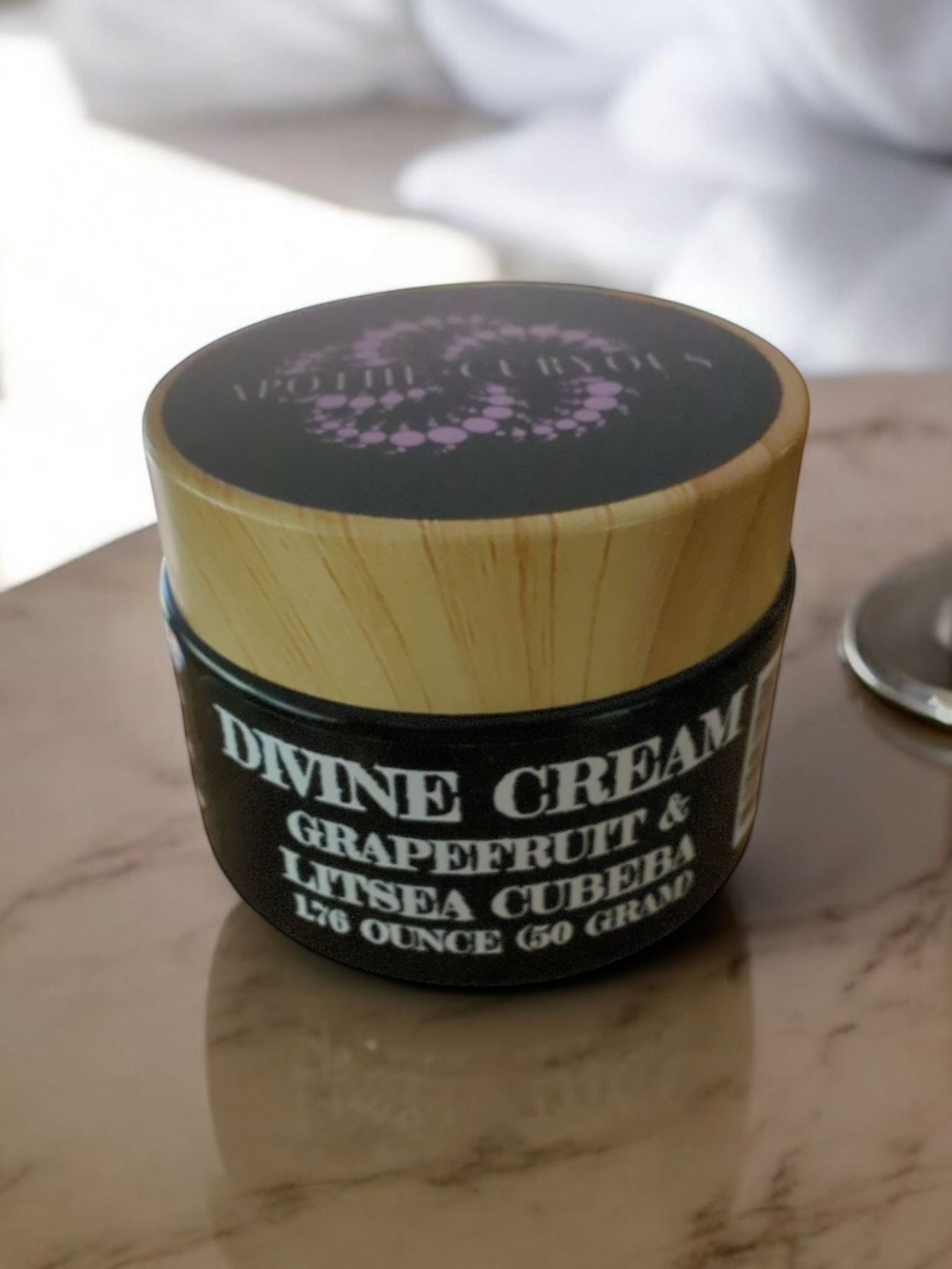 Divine Cream, Grapefruit & Litsea, Apothecuryous, 50 gram