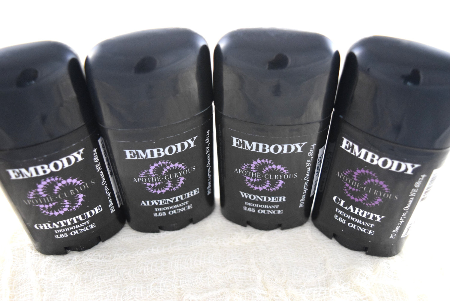 Embody deodorant options, Apothecuryous