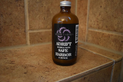 Adrift Bubble Bath, Safe Harbor scent, Apothecuryous