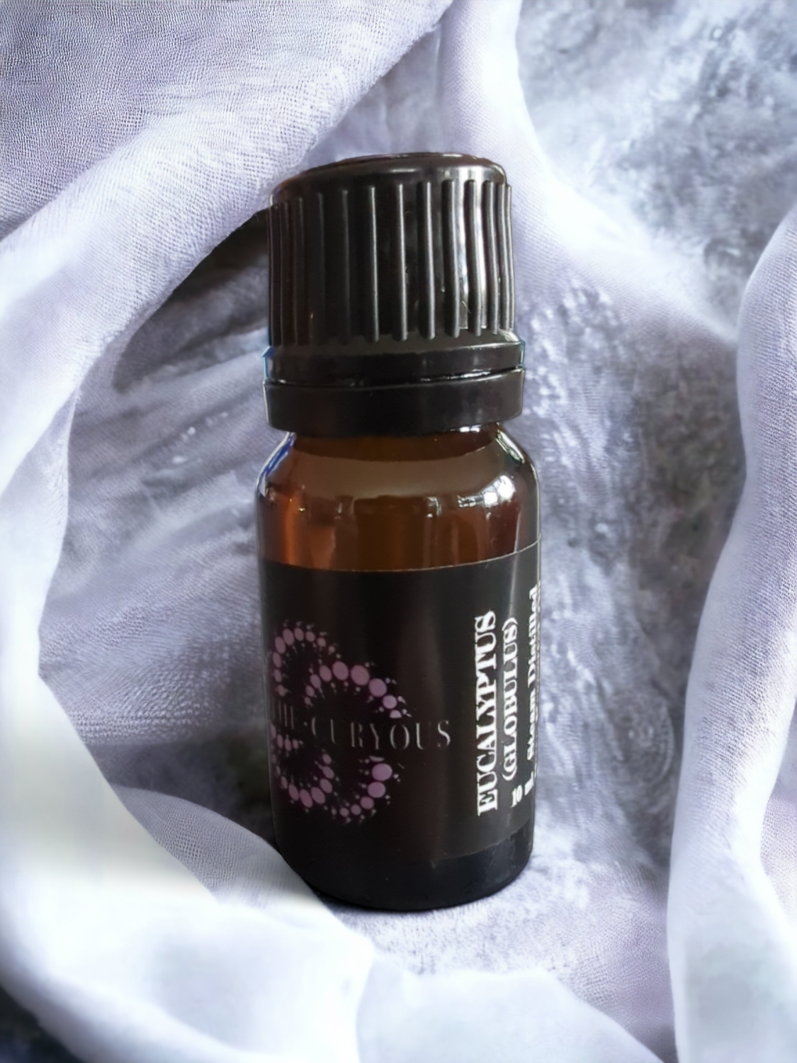 Essential oil bottle of eucalyptus