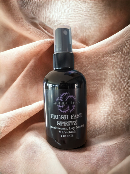 Fresh Fast Spritz, Frankincense Bay Nutmeg and Patchouli, Apothecuryous