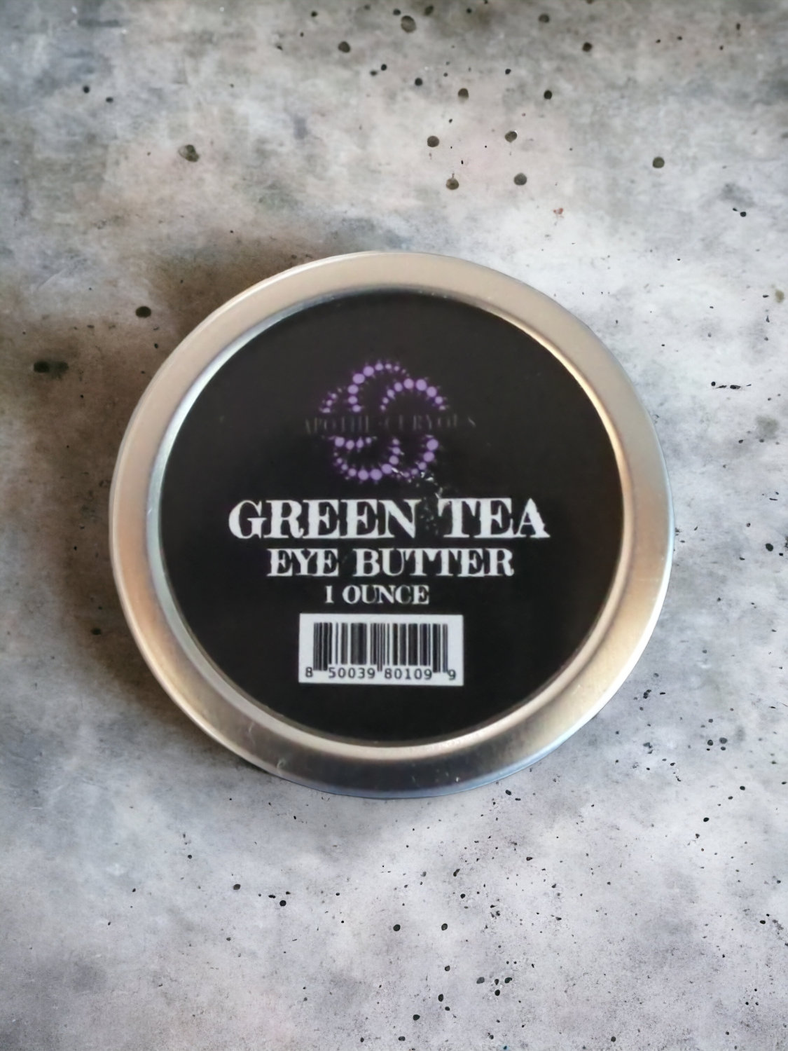 Green Tea Eye Butter in aluminum tin, Apothecuryous