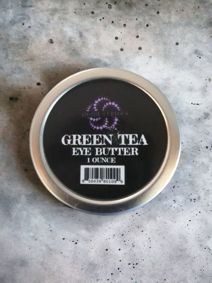 Green Tea Eye Butter in aluminum tin, Apothecuryous