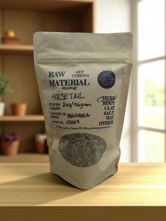 Organic bagged Horsetail herb, Apothecuryous