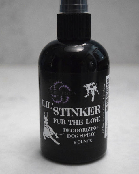 Natural deodorizing dog spray, Fur the Love, Apothecuryous