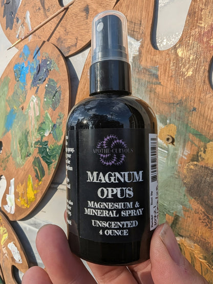 Magnum Opus Magnesium & Mineral spray, Apothecuryous