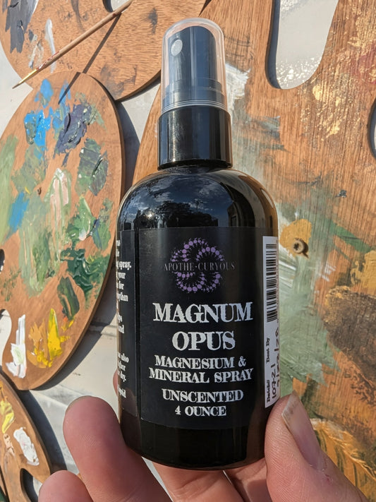Magnum Opus Magnesium & Mineral spray, Apothecuryous