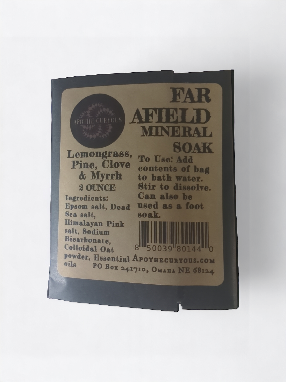 Mineral Soak single, Far Afield, Apothecuryous