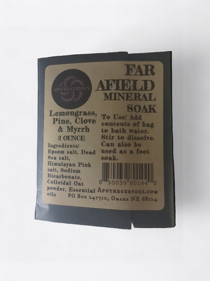 Mineral Soak single, Far Afield, Apothecuryous