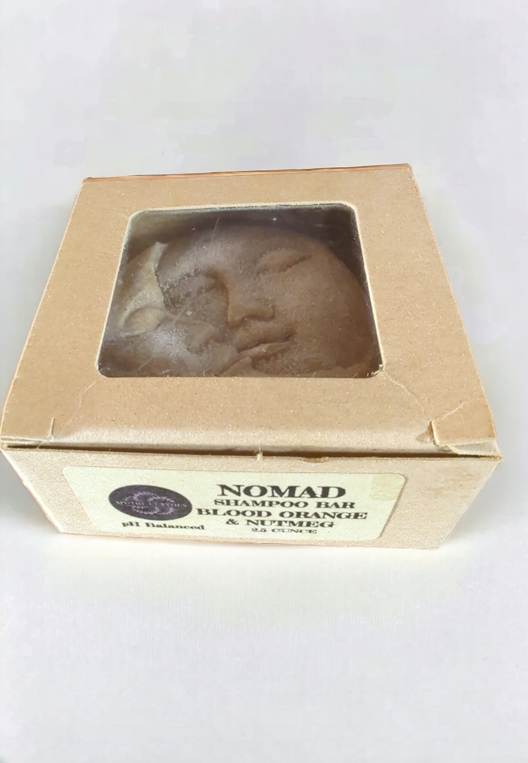 Nomad shampoo bar, Blood Orange & Nutmeg, Apothecuryous