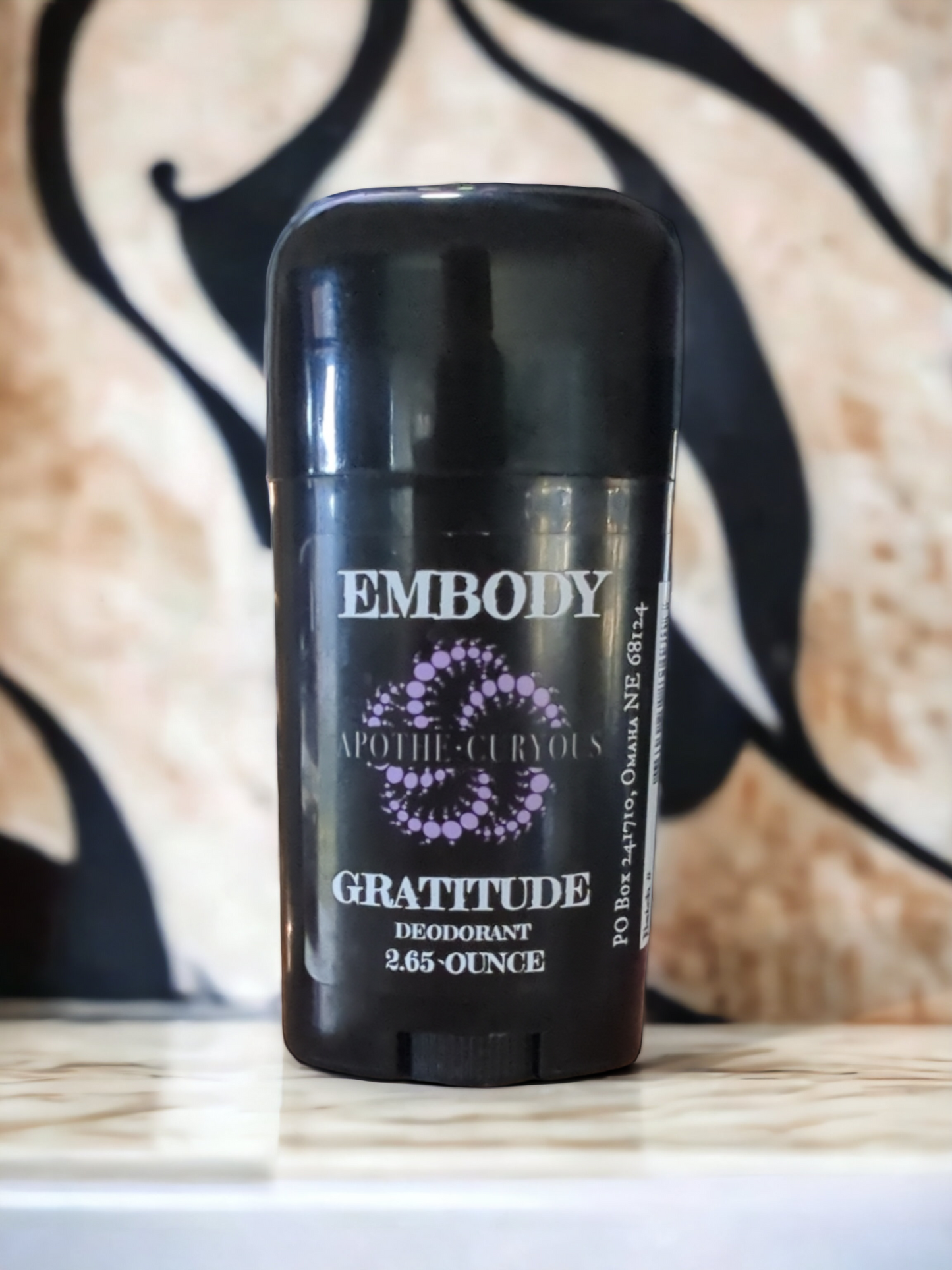 Embody vegan deodorant, Gratitude, Apothecuryous