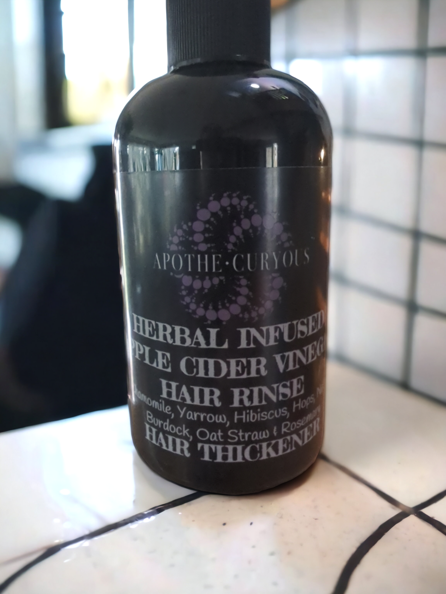 Herbal Infused Apple Cider Vinegar Hair Rinse