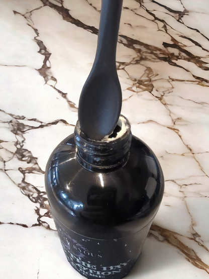 Mini spatula easily fits into lotion bottle, Apothecuryous