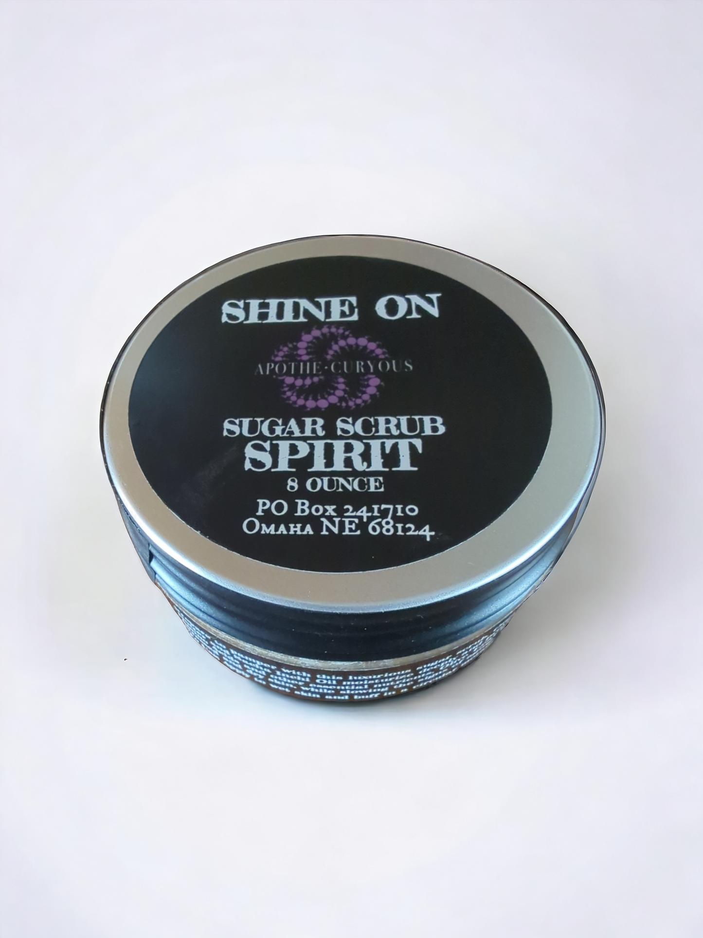 Shine On sugar scrub Spirit scent, Apothecuryous