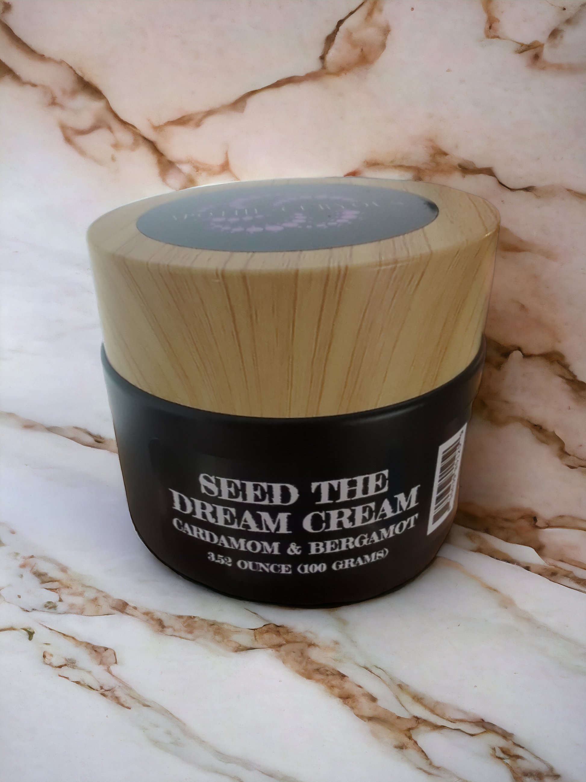 Seed the Dream cream, Cardamom & Bergamot, 100 grams, Apothecuryous