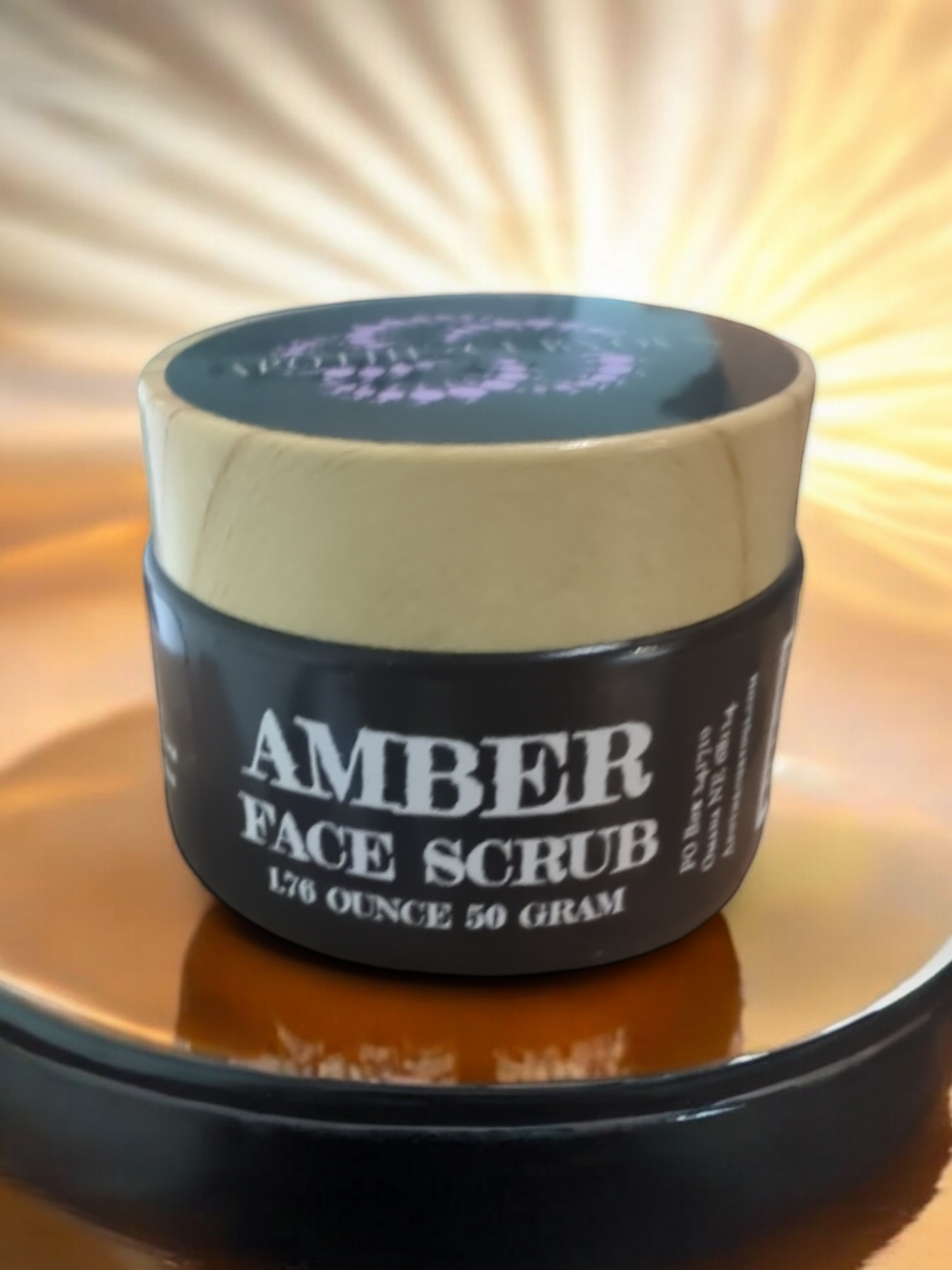 Amber Face Scrub, 50 gram, Apothecuryous