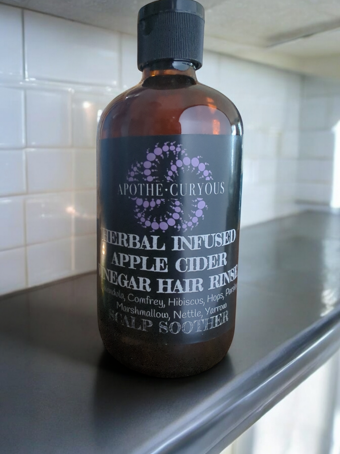 Herbal Infused Apple Cider Vinegar Hair Rinse