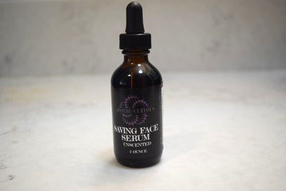 Saving Face Serum: organic oils and botanical extracts for all skin types
