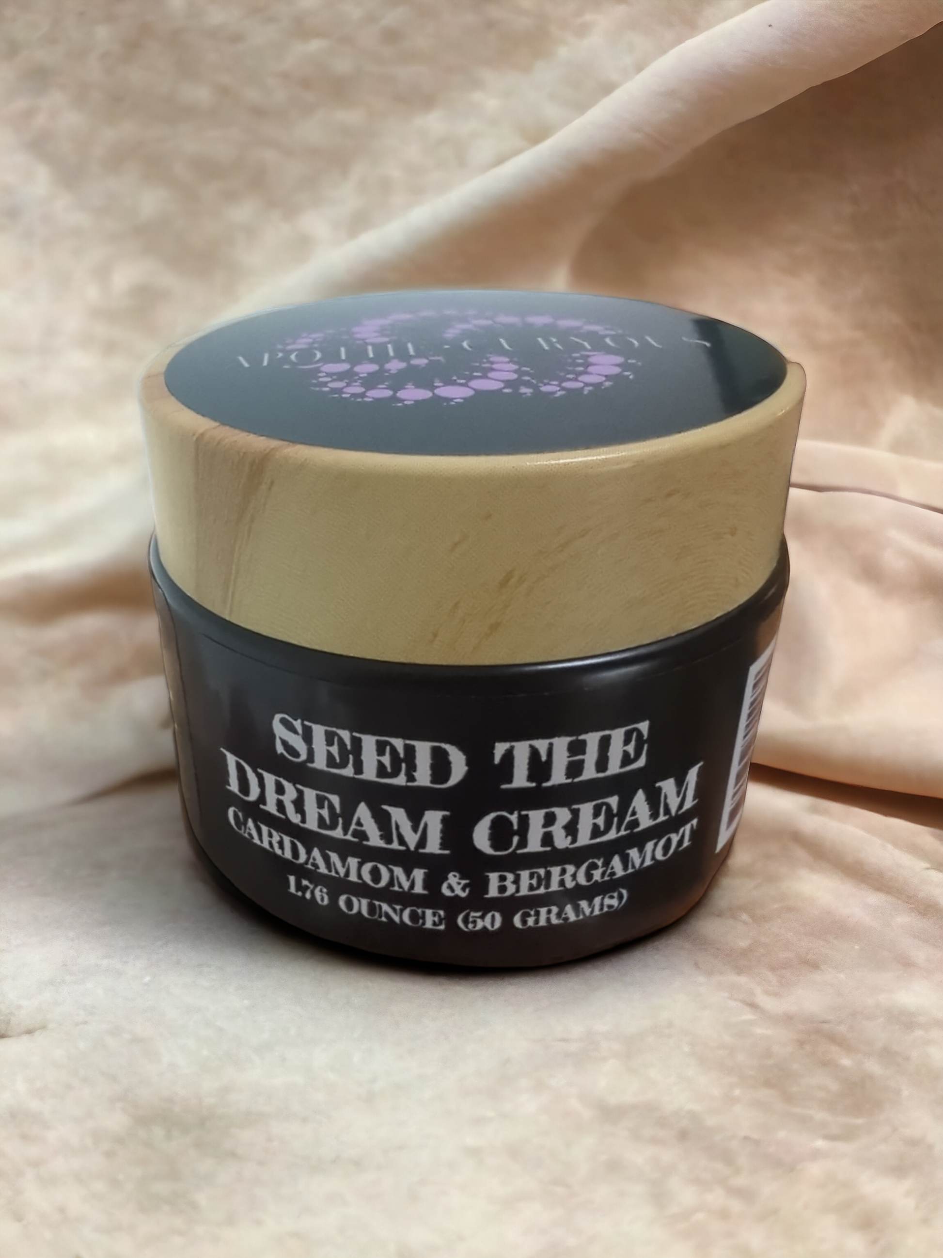 Seed the Dream Cream, Cardamom & Bergamot, 50 grams, Apothecuryous