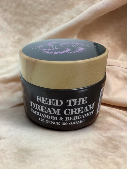 Seed the Dream Cream, Cardamom & Bergamot, 50 grams, Apothecuryous