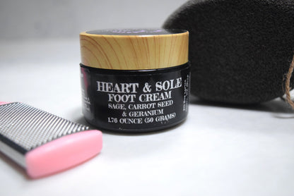 Foot cream with pumice stone and foot file, Apothecuryous