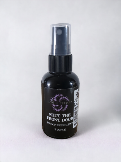 Shut the Front Door insect repellent, 2 ounce spray bottle, Apothecuryous