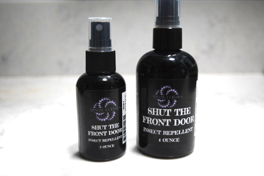 2 size options of natural essential oil based insect repellent, Apothecuryous