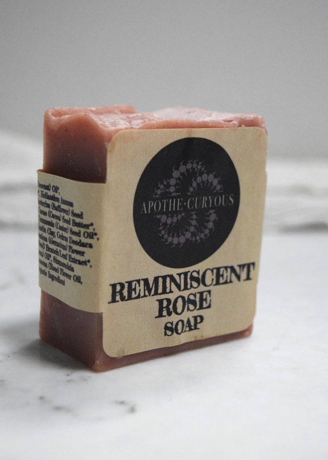 Single bar of cold process soap in cigar band wrapper, Apothecuryous