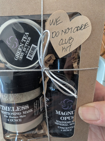 We Do  Not Care Club kit